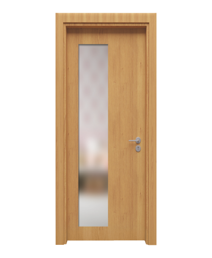 BY-245A Porte intérieure Laqué ou Placage  1/5 Vantaux